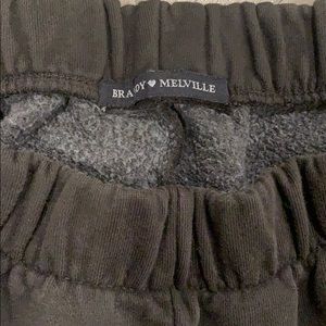 brandy melville black joggers